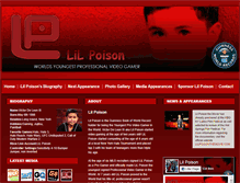 Tablet Screenshot of lilpoison.com